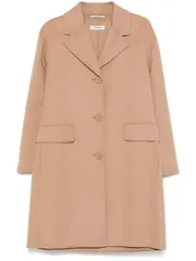 S MAX MARA ウールシングルブレストコート 送料無料