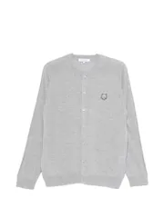 MAISON KITSUNE' FOX HEAD WOOL CARDIGAN 送料無料
