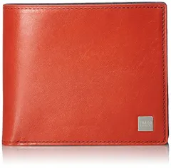 新品 [タケオキクチ] 二つ折り財布 小銭入れ付き(取り外し可能) ピエール 181618 アカ