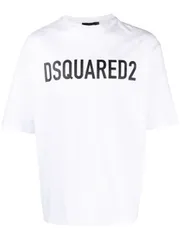 DSQUARED2 ロゴコットン Tシャツ 送料無料