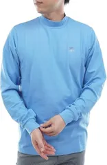 新品 [セントアンドリュース] メンズ 長袖 ハイネックシャツ (ベア天竺) / ゴルフ / 042-5266951 110_ブルー L