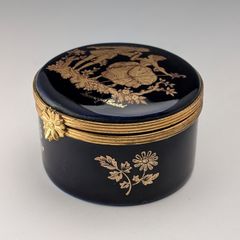 Limoges Castel 他コバルトブルー 金彩 花瓶 飾り皿 4点セット - メルカリ
