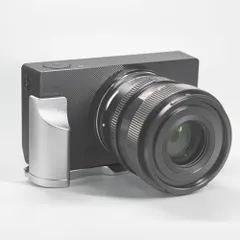 Iborrys カメラグリップ 、対応 Sigma シグマ BF カメラ 、 専用 L型クイックリリース プレート ? アルミニウム合金製 ハンドル ? 独創的な全アルミレトロ菱形彫刻技術、超カッコイイ (銀)