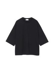 新品タグ付き 佐藤佳菜子 肩で魅せる半袖ニット ネイビーboutique310