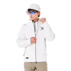 新品 [オークリー] SKULL FUSION WARM JACKET メンズ FOA408276 (100) WHITE US S サイズ (日本 M サイズ相当)