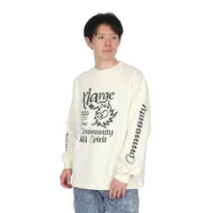 新品 コミュニティスピリットロングスリーブティー COMMUNITY SPIRIT L/S TEE 101251011005 OFF WHITE M