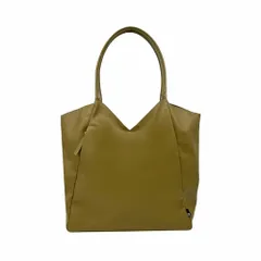 新品 [ルートート] トートバッグ レディース A4 タテ型 合成皮革 肩掛け LT ラウンド Vカット-A 3666 (02 カーキ)