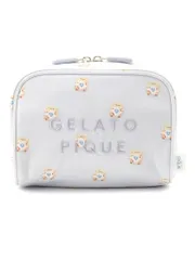 新品 [ジェラート ピケ] キャラクター総柄ポーチ PWGB244618 ユニセックス大人 BLU Free Size