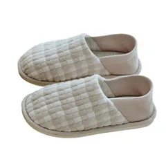 [ソユル] チェック柄 ルーム シューズ 室内履き インドア スリッパ かかと あり なし 2way すべり止め 付 リビング キッチン トイレ レディース スリップ オン ホーム ハウス オフィス ビジネス スリッパ シューズ サボ サン [グレー] [L]