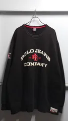 90’s POLO JEANS RALPH LAUREN Logo patch Sweatshirt 4XT