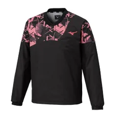 新品 [ミズノ] スポーツ ブレスサーモウォーマーシャツ 撥水 発熱素材 62MEC504 ブラック