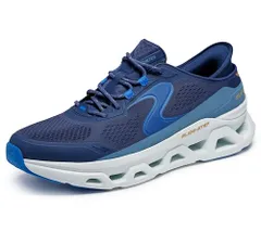 新品 Skechers メンズ Skechers ハンズフリー スリップイン:Go Walk Flex - スムースモーションシューズ ネイビー/ブルー 26.0 cm
