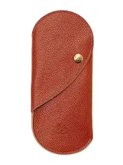 新品 [イル ビゾンテ] メガネケース 54_1_54192309690 F あか茶