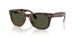 新品 [レイバン] サングラス 0RB4105 WAYFARER FOLDING HAVANA GREEN 710/3150 偏光