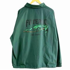 FLUTTER コーチジャケット D.GREEN Mサイズ - メルカリ
