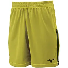 新品 [ミズノ] サッカーウェア リバーシブル ゲームパンツ 吸汗速乾 P2MB2095 サイバーイエロー×グリーン XL