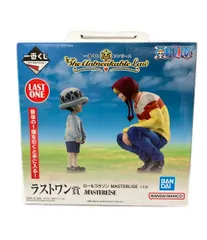 美品 BANDAI ONE PIECE 一番くじ ラストワン賞 ロー&コラソン MASTERLISE フィギュア