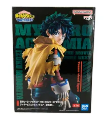 美品 BANDAI 僕のヒーローアカデミア THE MOVIE ユアネクスト ティザービジュアルフィギュア 緑谷出久 フィギュア
