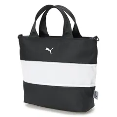 新品 ゴルフ PF X-FACE テクニカルラウンドトートバッグ_09193502_プーマホワイト/プーマブラック
