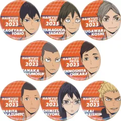 【中古】バッジ・ピンズ 全8種セット 「ハイキュー!!フェスタ2023-大壮行会- トレーディング缶バッジB」