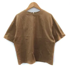マルティニーク martinique Tシャツ カットソー 半袖 ラウンドネック ベージュ /SM12のサムネイル