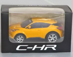 【中古】ミニカー トヨタ C-HR(イエロー) プルバックカー