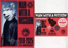【中古】クリアファイル ジャンケン・ジョニー/縦型 MWAM クリアファイル・ステッカーセット 「一番くじ MAN WITH A MISSION 15th ANNIVERSARY」 I賞