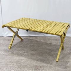 ハンドメイド タモ材 折りたたみローテーブル ブルーリッジ同サイズ
