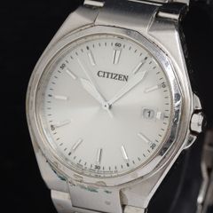 美品 CITIZEN シチズン ソーラー電波 白文字盤 H110-S077486 - メルカリ
