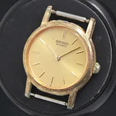 QZ セイコー 2P20-0A10 ゴールド文字盤 レディース腕時計 2000000 NSK KRK