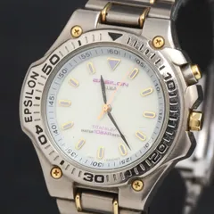 QZ セイコー アルバ イプシロン V671-6020 アイボリー文字盤 レディース腕時計 2000000 NSK KRK