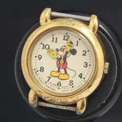 QZ セイコー アルバ ディズニー ミッキーマウス V811-0560 アイボリー文字盤 レディース腕時計 2000000 NSK KRK
