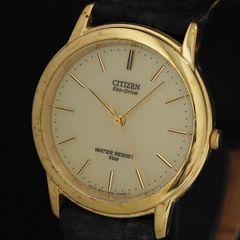 668 稼動 CITIZEN 時計 メンズ ソーラー STILETTO ゴールド - メルカリ