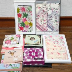 S263:新品多数 クリスチャンディオール ハンカチ 13枚まとめ売り Dior