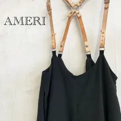 AMERI アメリ オールンワン サロペット パンツ サイズ表記無し ブラック レディース ファッション _218021