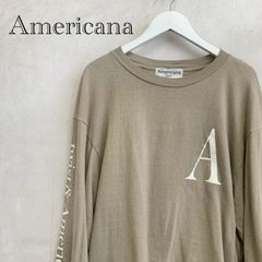 美品 アパルトモン アメリカーナ 別注 コラボ ロールアップ Tシャツ