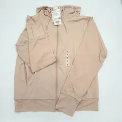 ☆【新品タグ付】ユニクロ AIRism UVカット フルジップパーカ S ピンク