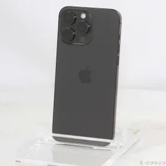 ソフマップ 〔中古品〕 iPhone15 Pro Max 256GB ブラックチタニウム MU6P3J／A SIMフリー【349】