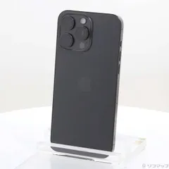 ソフマップ 〔中古品〕 iPhone15 Pro Max 256GB ブラックチタニウム MU6P3J／A SIMフリー【297】