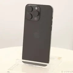 ソフマップ 〔中古品〕 iPhone15 Pro Max 256GB ブラックチタニウム MU6P3J／A SIMフリー【348】