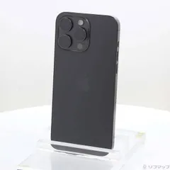 ソフマップ 〔中古品〕 iPhone15 Pro Max 256GB ブラックチタニウム MU6P3J／A SIMフリー【295】