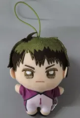 【中古】ぬいぐるみマスコット・ぬいぐるみバッジ 牛島若利 ぬいぷりけmini2 「ハイキュー!!」