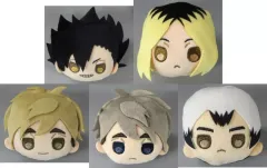 【中古】ぬいぐるみマスコット・ぬいぐるみバッジ 全5種セット ぴんぐるみ vol.2 「ハイキュー!!」