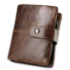 【新品】財布 メンズ 二つ折り 本革 YKK製 人気 牛革 大容量 小銭入れ カード13枚収納 RFID磁気防止 一流の財布職人が作る 1fc05ade