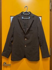 Y【Y2-17】◇ B:MING by BEAMS 46サイズ カジュアルテーラードジャケット 茶色