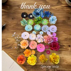 クラフトパンチ　花　素材　壁面　30個以上