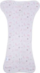 おくるみ M スワドル 夜泣き対策 新生児服 星柄ピンク 245K1106