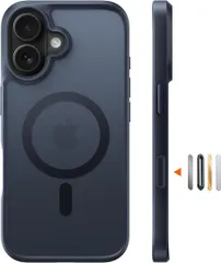 iPhone 16用ケース 6.1インチ 米軍進化 ブラック 243K1005