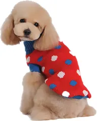 犬服 秋 冬 暖かい ニット セーター 可愛い アウター 241K953