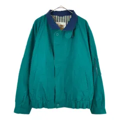 80年代 London Fog ロンドンフォグ スイングトップ グリーン(メンズ XL)中古 古着 X4437